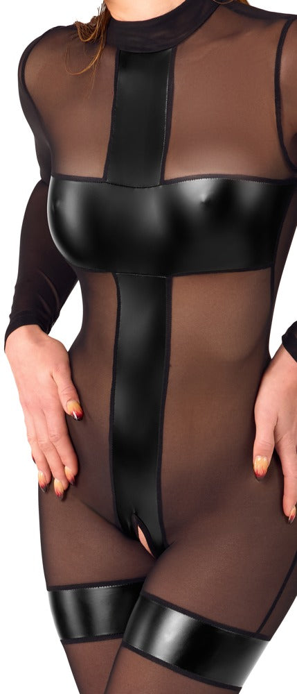 Noir - Overall ouvert