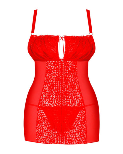 Obsessive - Blossmina - Chemise & Tanga