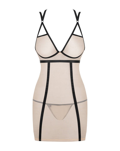 Obsessive - Nudelia - Chemise & Tanga