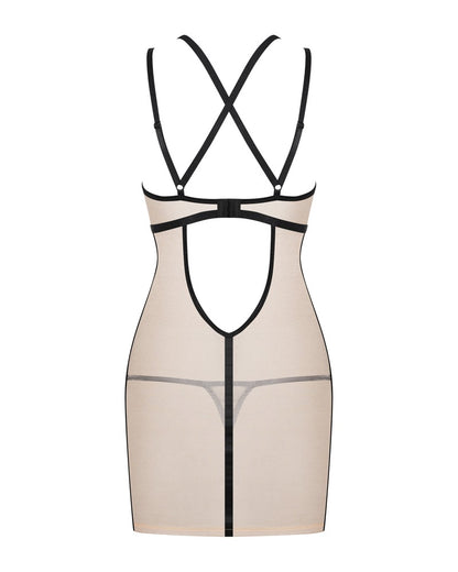 Obsessive - Nudelia - Chemise & Tanga