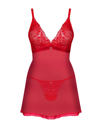Obsessive - Chilisa - Babydoll und Spitzenstring