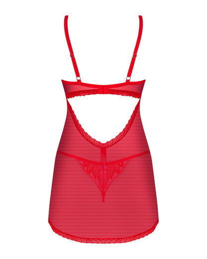 Obsessive - Chilisa - Babydoll und Spitzenstring