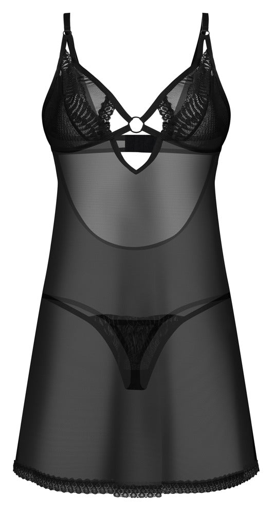 Obsessive - Set Alliane - Negligé inklusive String