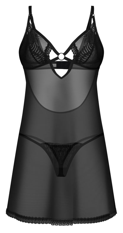 Obsessive - Set Alliane - Negligé inklusive String