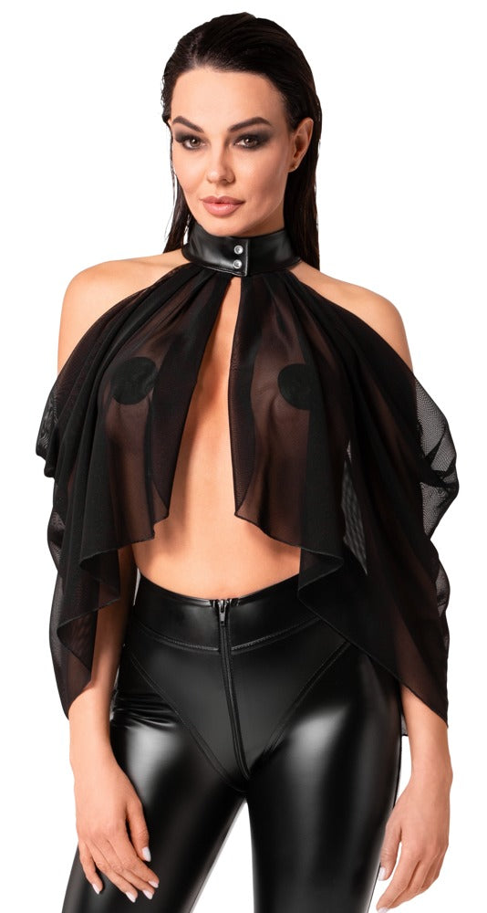 Noir - Bolero mit Tüll