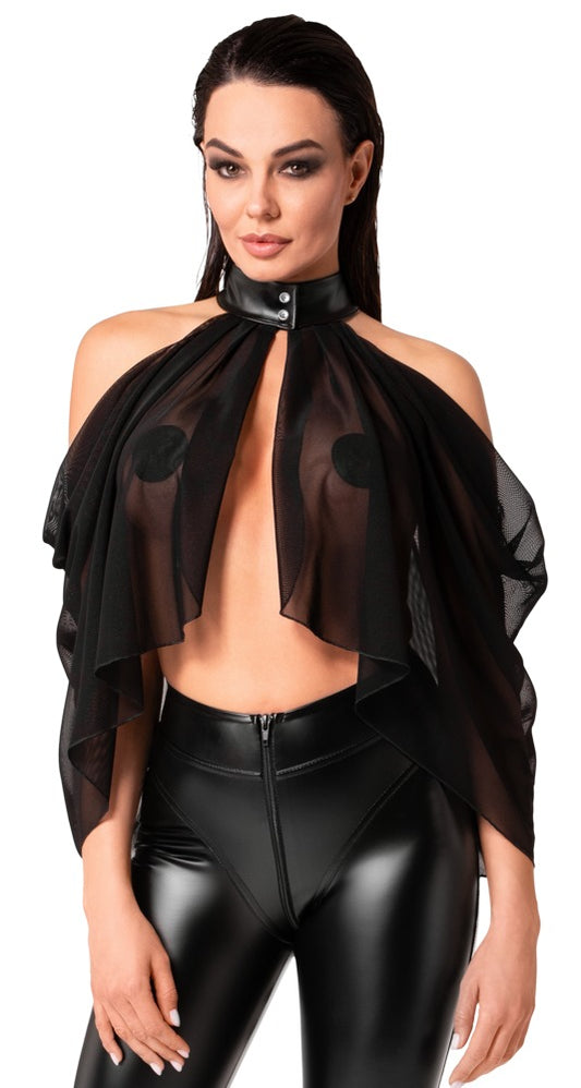 Noir - Bolero mit Tüll