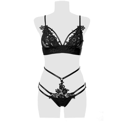 2-tlg.Set mit Bralette und brazilian Slip