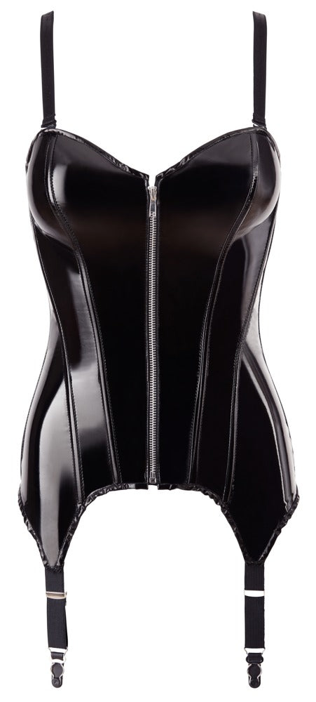 Black Level - Straps Corsage aus Lack