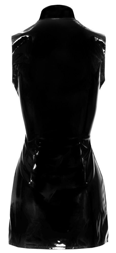 Black Level - Lack Kleid mit Reißverschluss