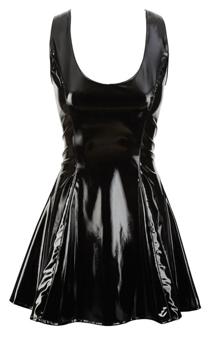 Black Level - Lackkleid - Mini-Kleid mit tiefem Ausschnitt