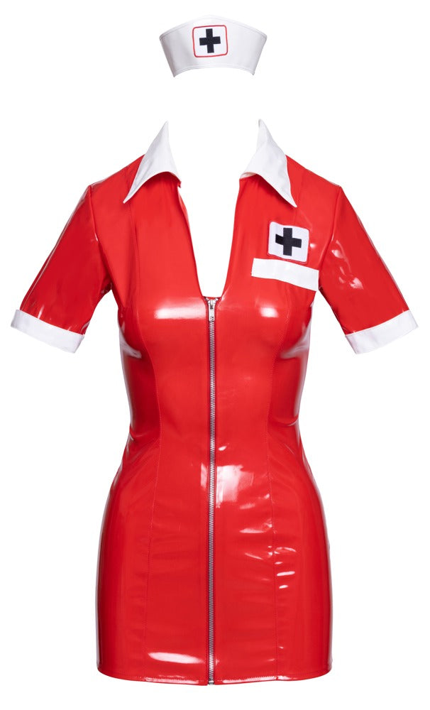 Black Level - Lackkleid - Krankenschwester-Kostüm