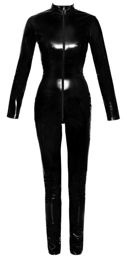 Black Level - Lackoverall - Langarm-Overall mit Reißverschluss