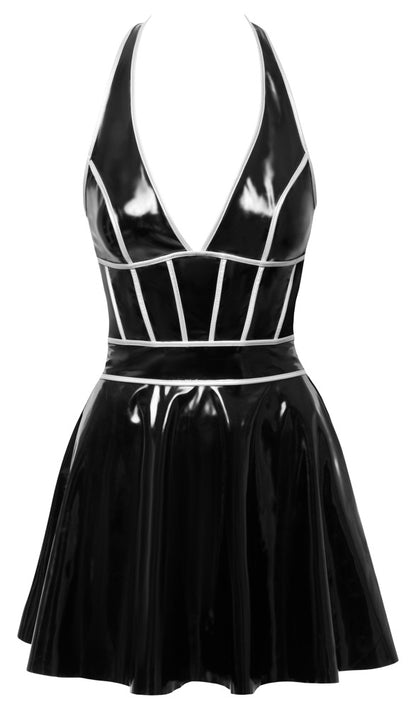Black Level - Lack Neckholder-Kleid