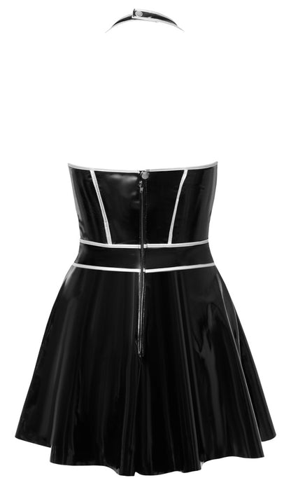 Black Level - Lack Neckholder-Kleid