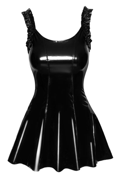 Noir - Kleid mit Rüsche