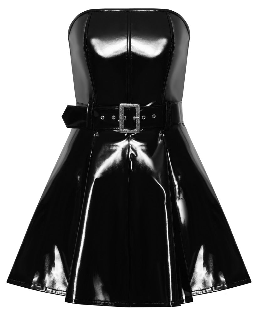 Black Level - Lack Minikleid