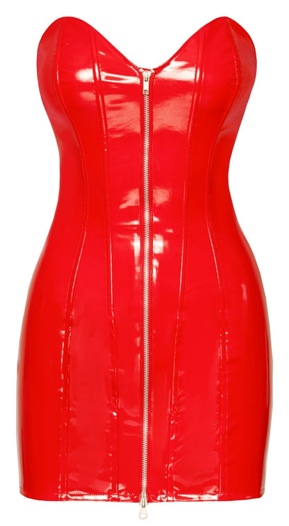 Black Level - Lack Tube-Minikleid
