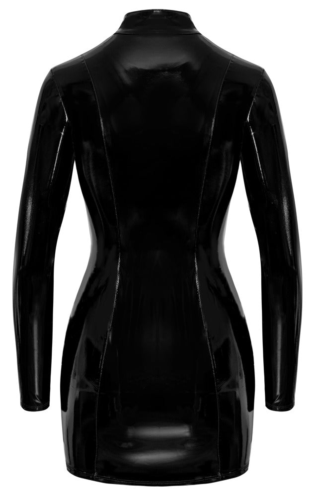 Black Level - Lack Langarm-Minikleid