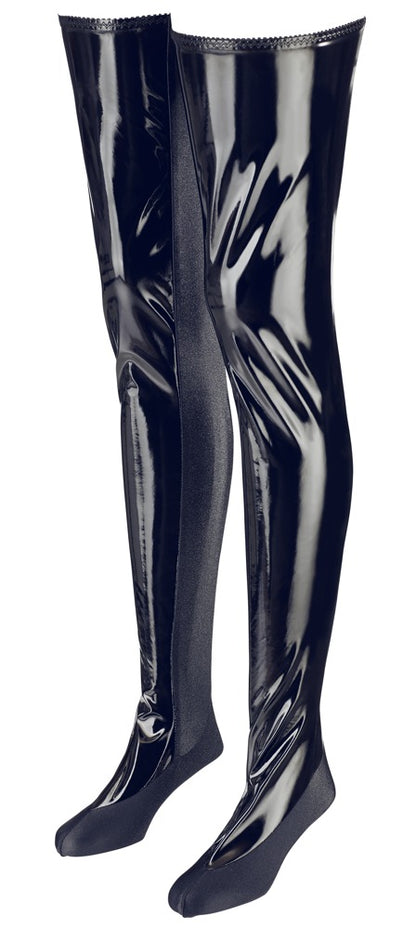 Black Level - Lackbettstiefel - Bettstiefel im glänzenden Look