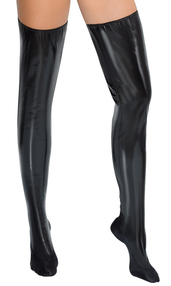 Black Level - Lackbettstiefel - Bettstiefel im glänzenden Look