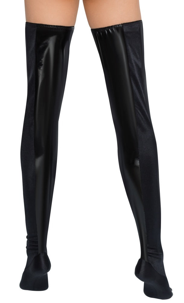 Black Level - Lackbettstiefel - Bettstiefel im glänzenden Look