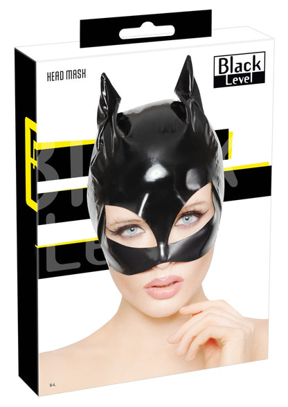 Black Level - Lackmaske - halbe Maske im Cat-Look