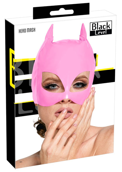 Black Level - Lackmaske - halbe Maske im Cat-Look