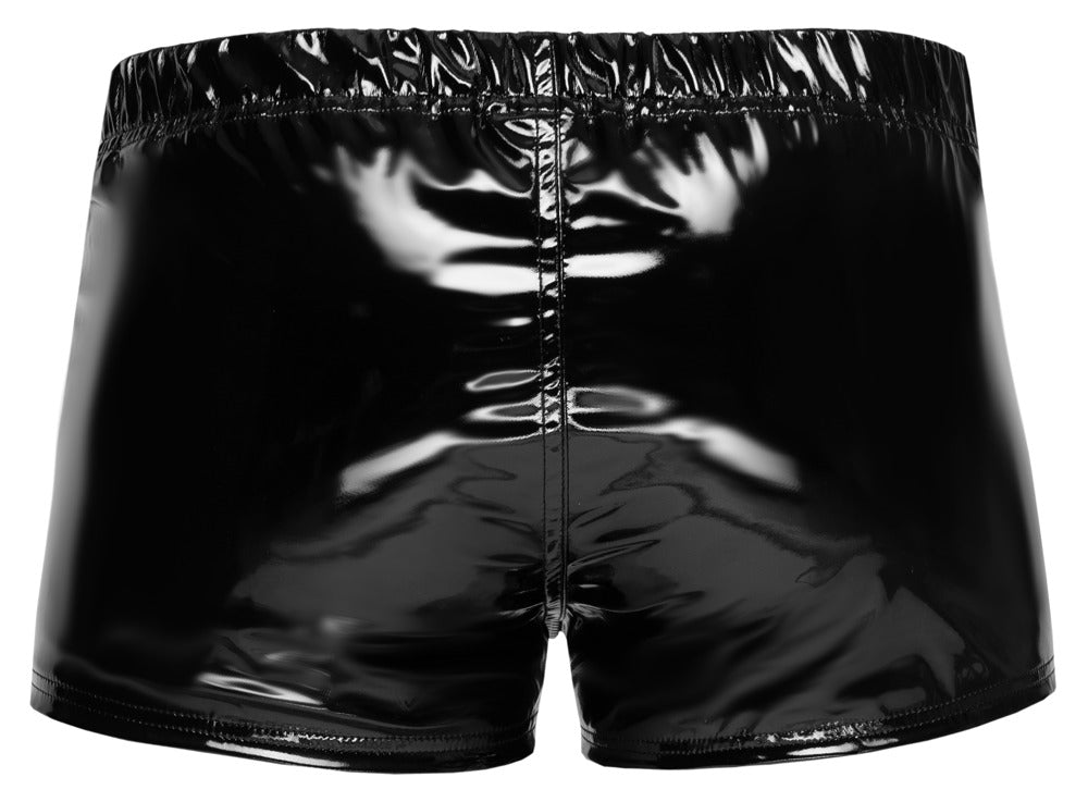 Black Level - Lackpants - klassische Pants mit Frontzip