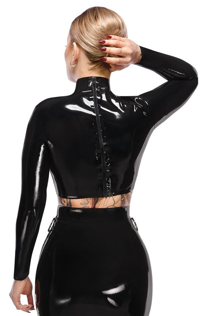 Late X - Shirt aus Latex