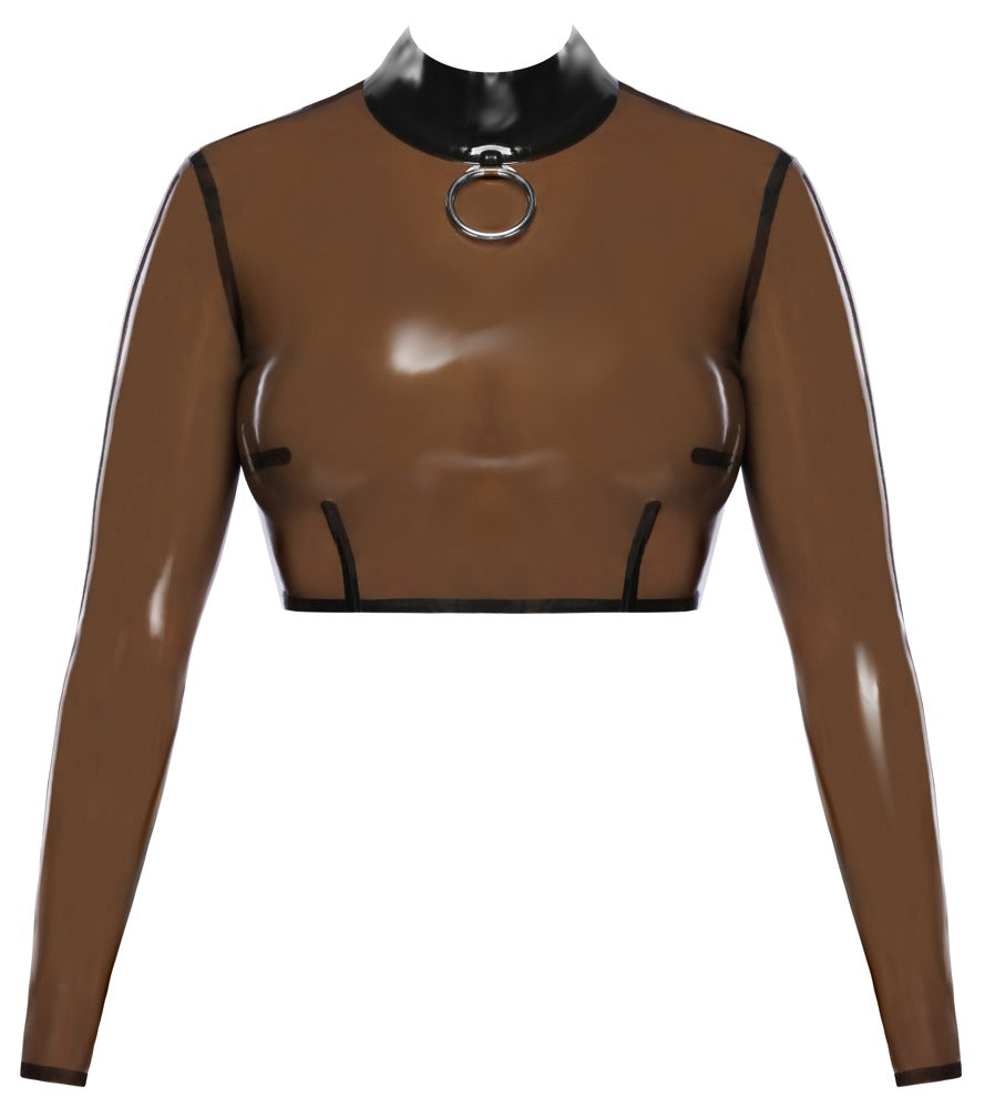 Late X - Shirt aus Latex