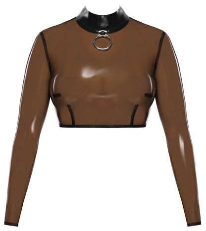 Late X - Shirt aus Latex