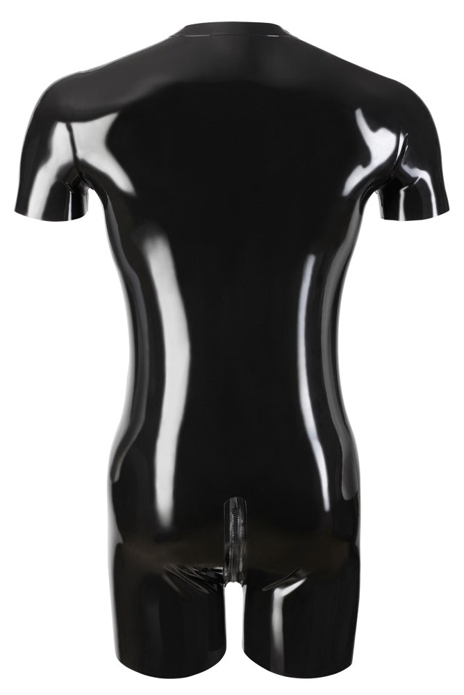 Late X - Latex Herren Kurzoverall