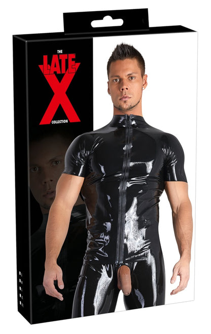 Late X - Latex Herren Shirt
