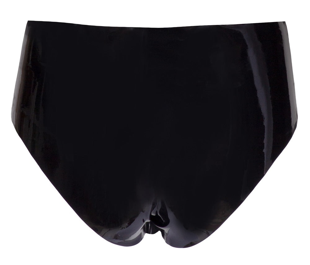 Late X - Latex Herren Slip mit genoppter Penishülle