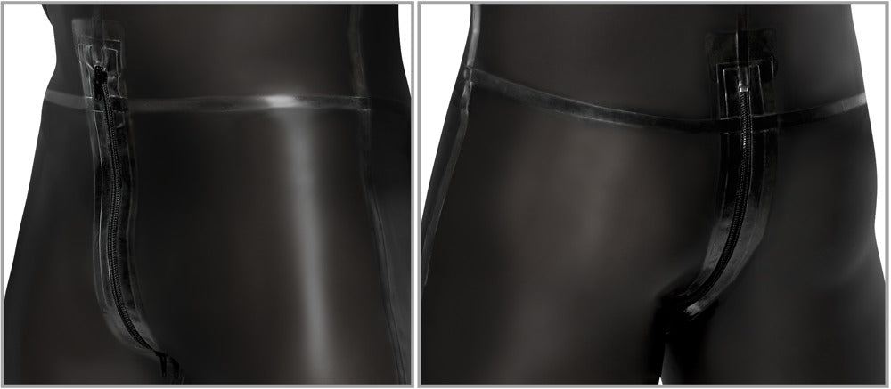 Late X - Latex Herren Overall