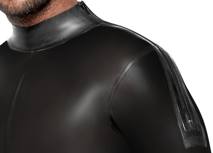 Late X - Latex Herren Overall