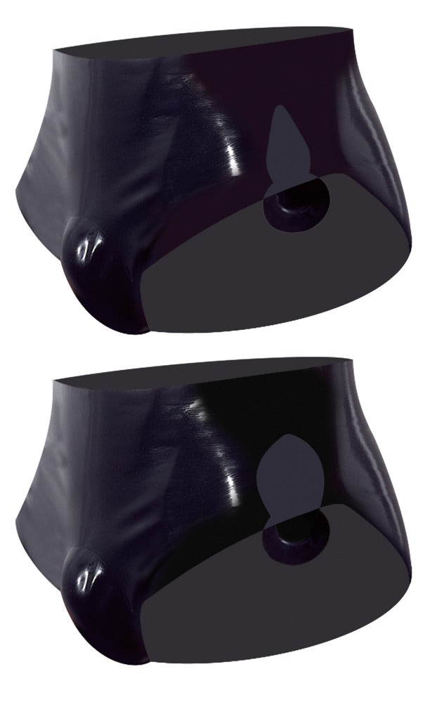 Late X - Latex Herren Slip Plug