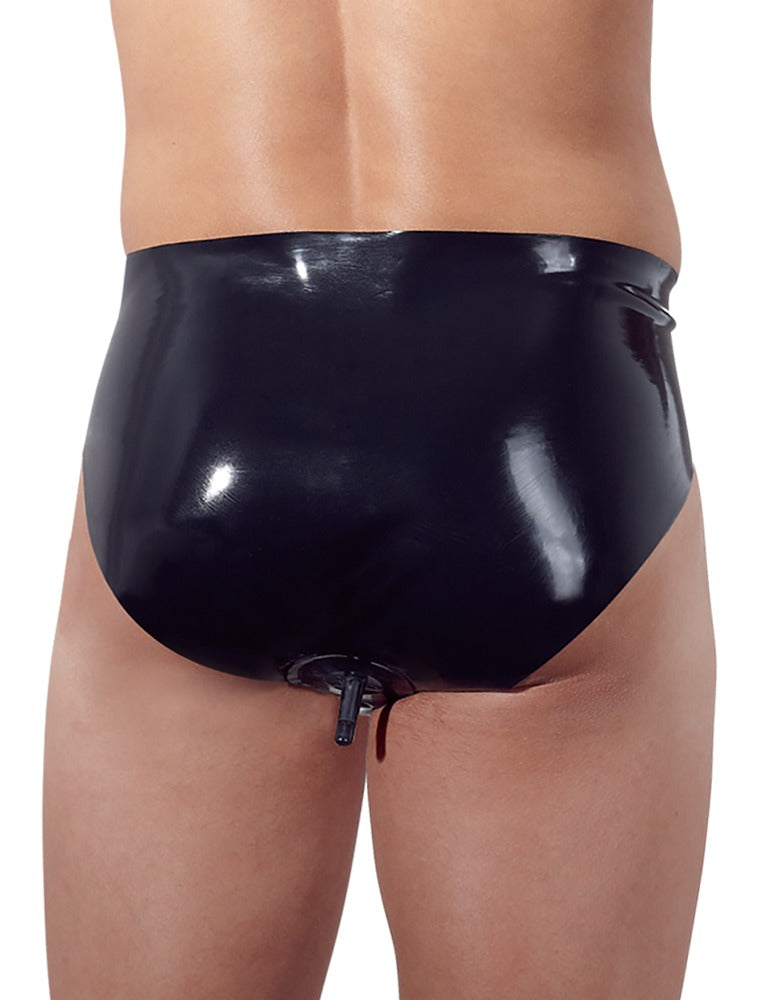 Late X - Latex Herren Slip Plug