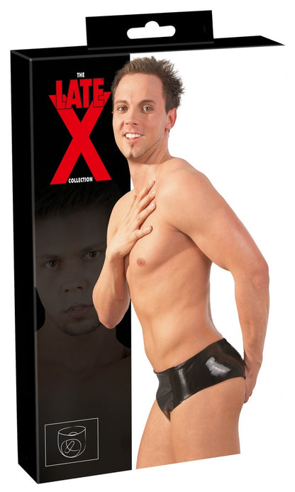 Late X - Latex Herren Slip