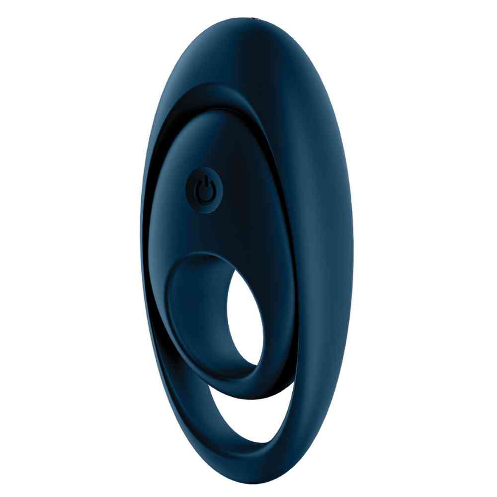 Duo Ring Vibrator dunkelblau