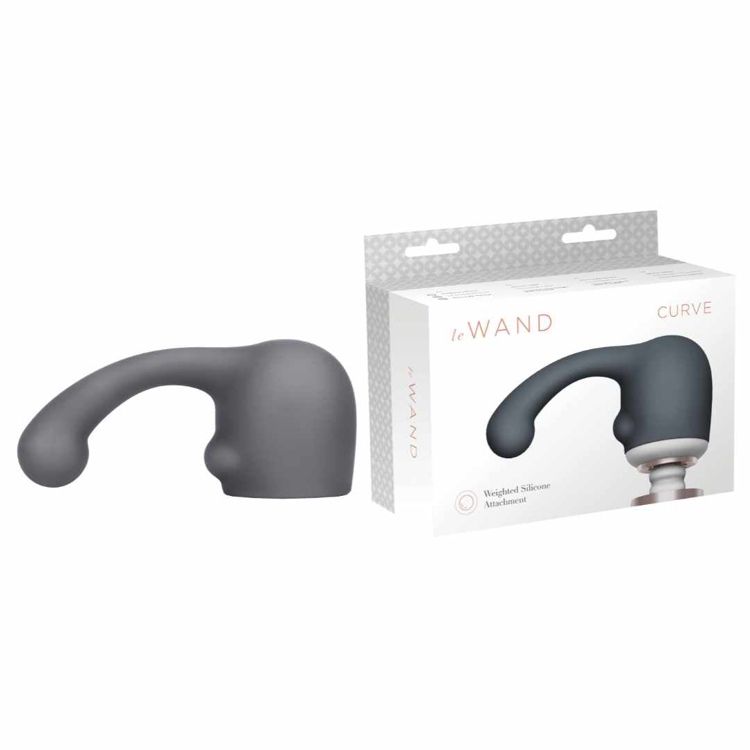 Le Wand Curve Weighted Silicone Attachment