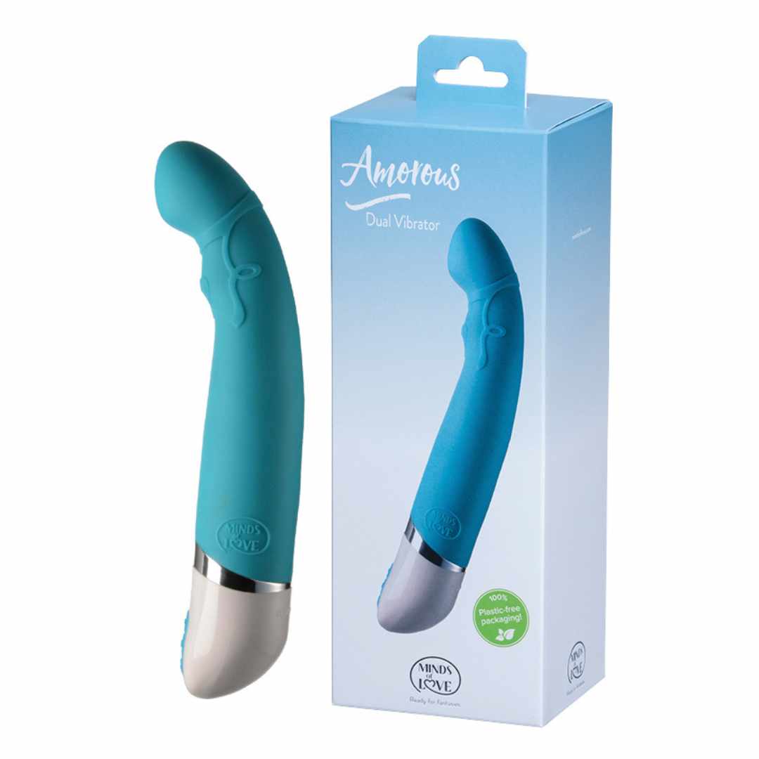 MINDS of LOVE Amorous Dual Vibrator türkis