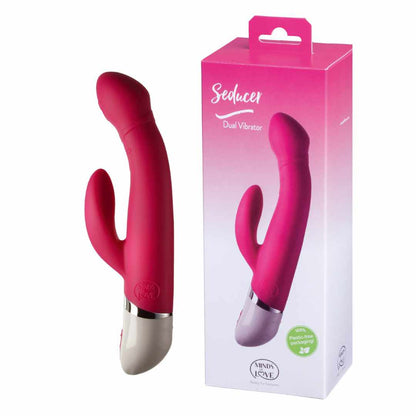 MINDS of LOVE Seducer Dual Vibrator pink