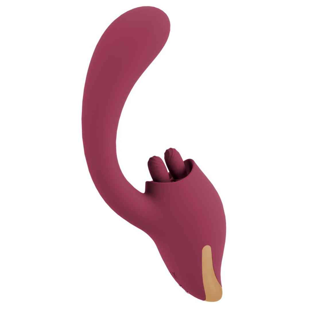 Vibrator mit innovativem Zungen-Stimulator