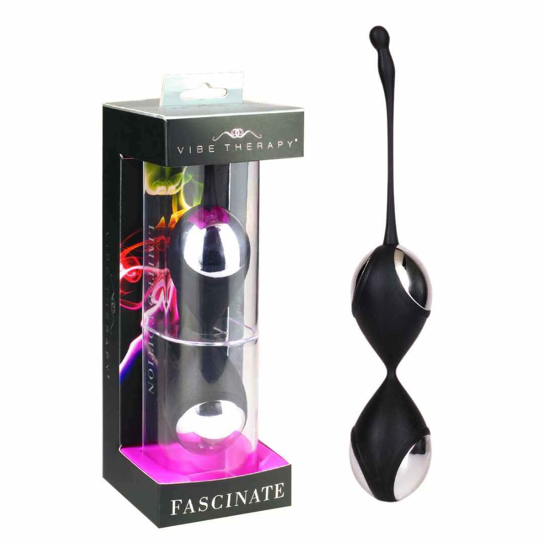 Vibe Therapy Fascinate Duo-Balls black-chrome