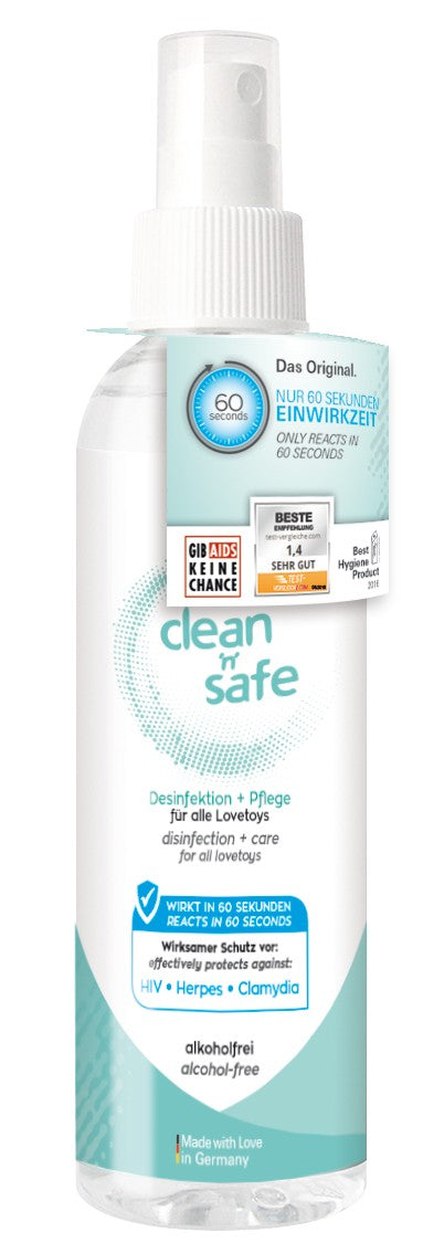 Joydivision Präparate - Clean´n´safe - Alkoholfreies Desinfektionsmittel