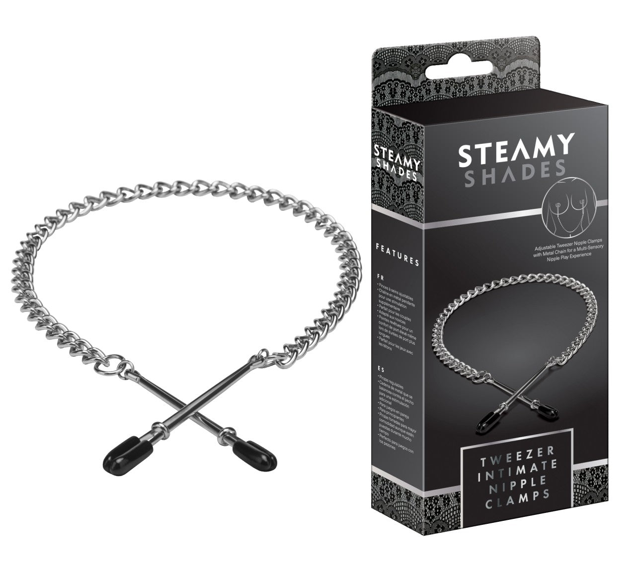 STEAMY SHADES - Pinzettenklemmen für Nippel