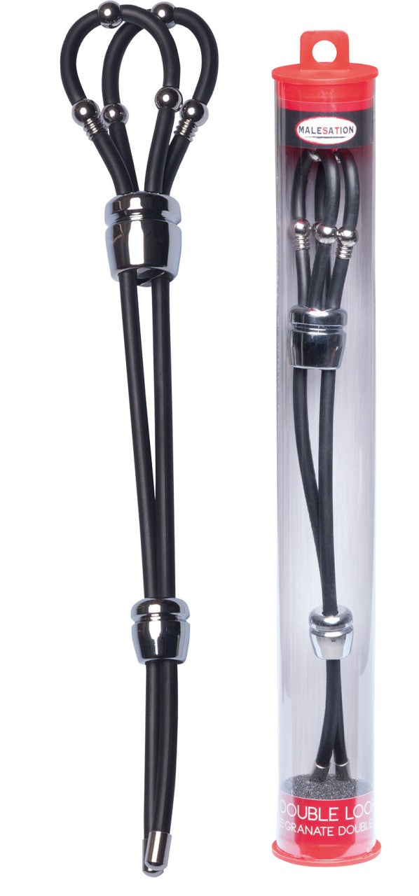 MALESATION - Loop Granate Double Chrom - Penisschlaufe
