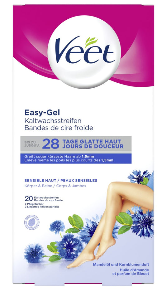 Veet - Kaltwachsstreifen - Für sensible Haut