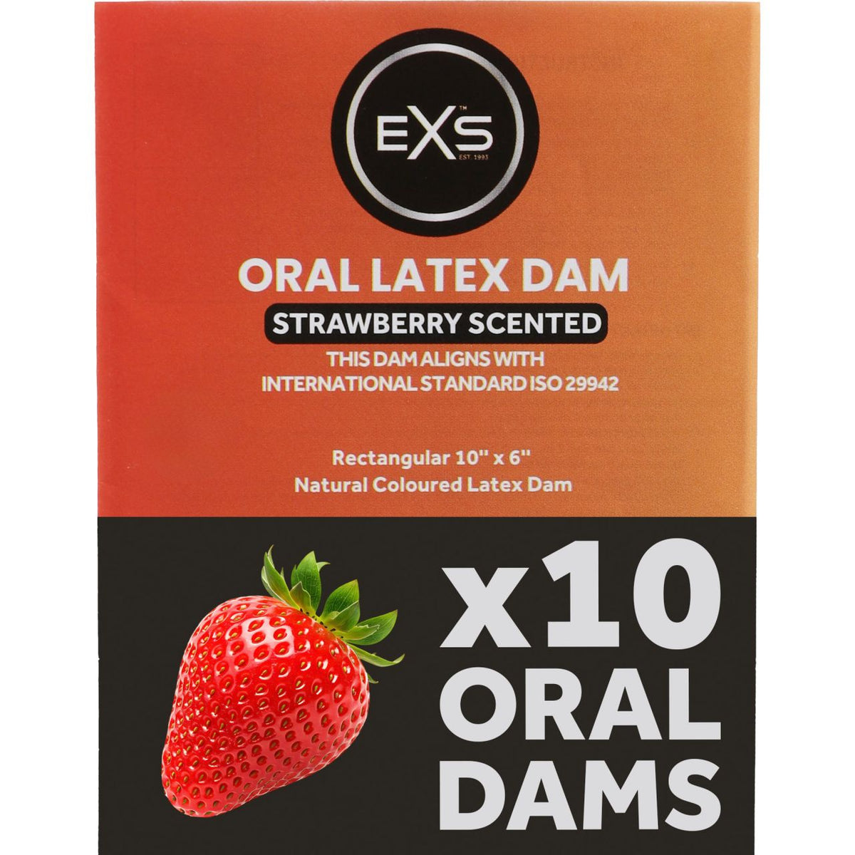 Exs Condoms - Oral Dams - Latex-Oraltücher